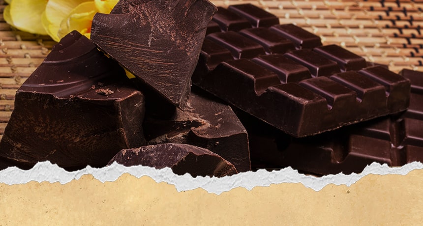 خواص سلامتی شکلات خوردن